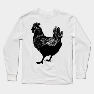 The chicken Long Sleeve T-Shirt